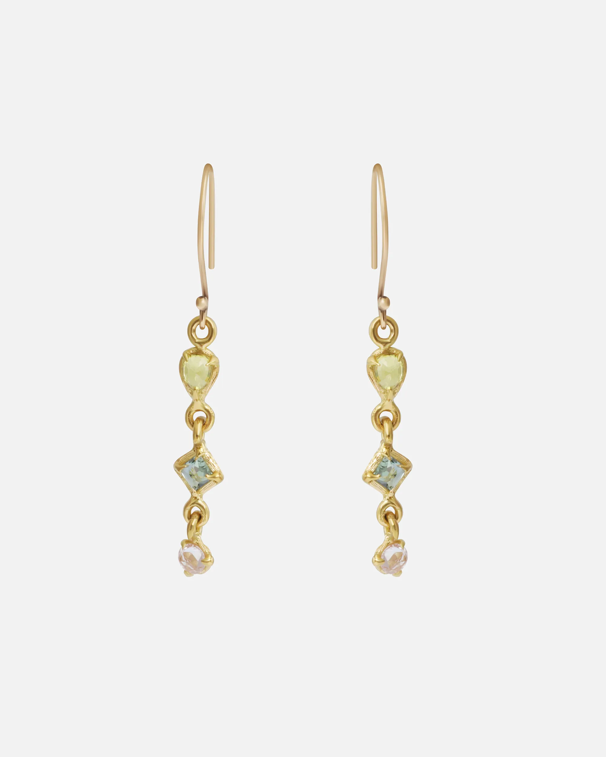 Silk / Pastel Drop Earrings