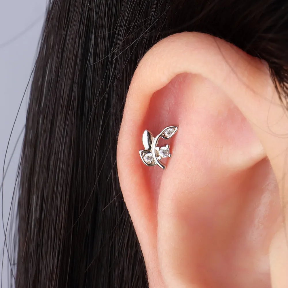 Small Leaf Stud