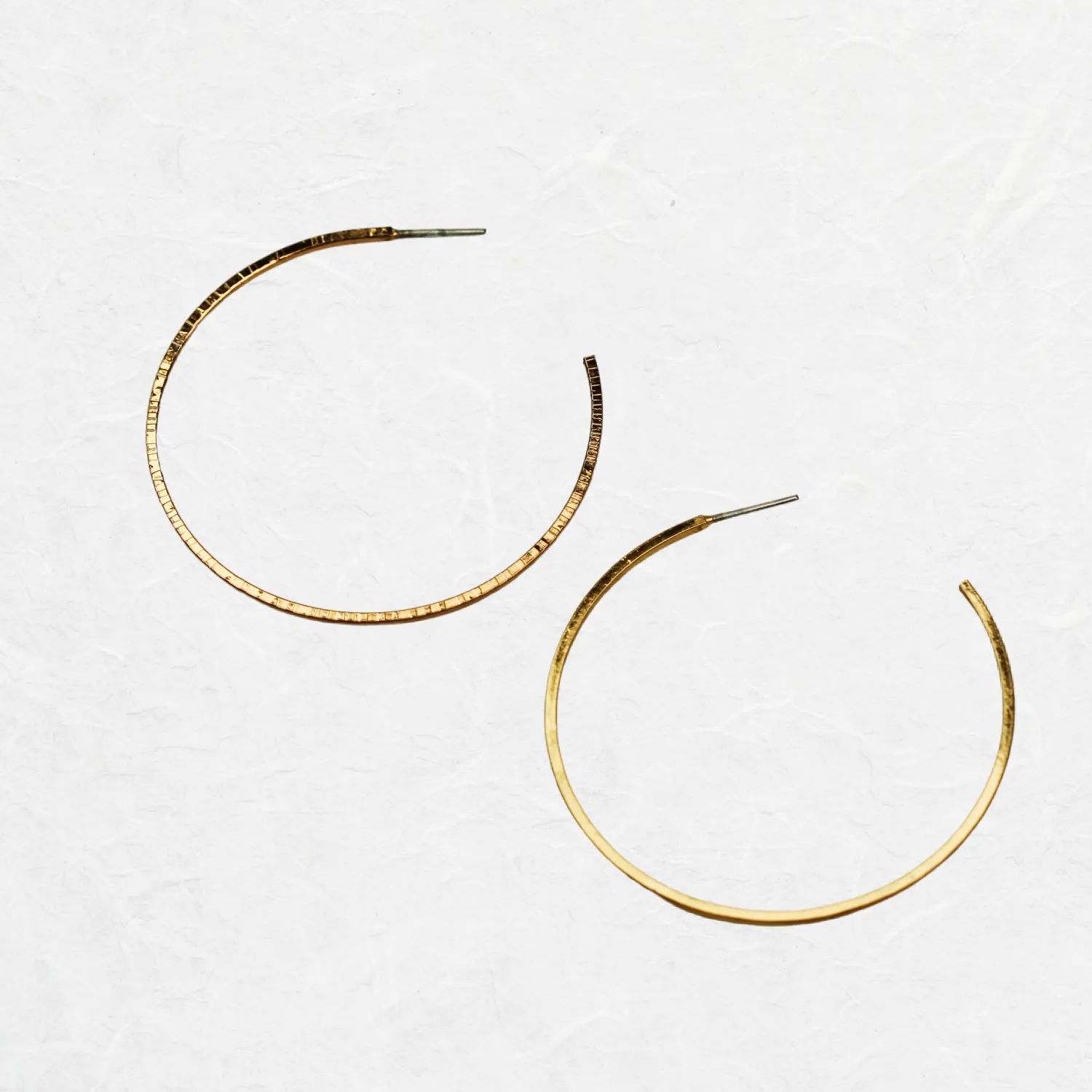 Sun Hoop Earrings