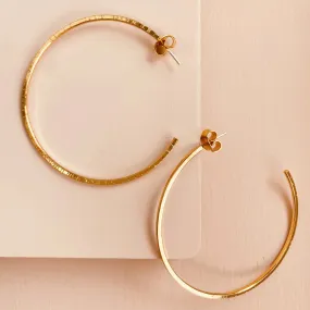 Sun Hoop Earrings