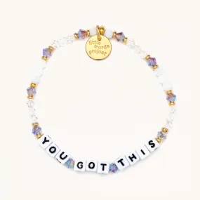 You Got This Little Words Project Trackable Bracelet